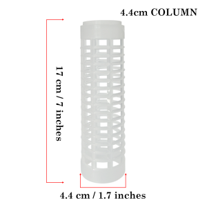 10pcs plastic extendable plant pole cover for plant diy moss pole sphagnum pole holder coco pole