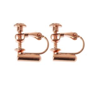 Clip-on Earring Converters Screw Back Ear Non Pierced Earring Converter with Open Loop DIY Your Own Earrings
