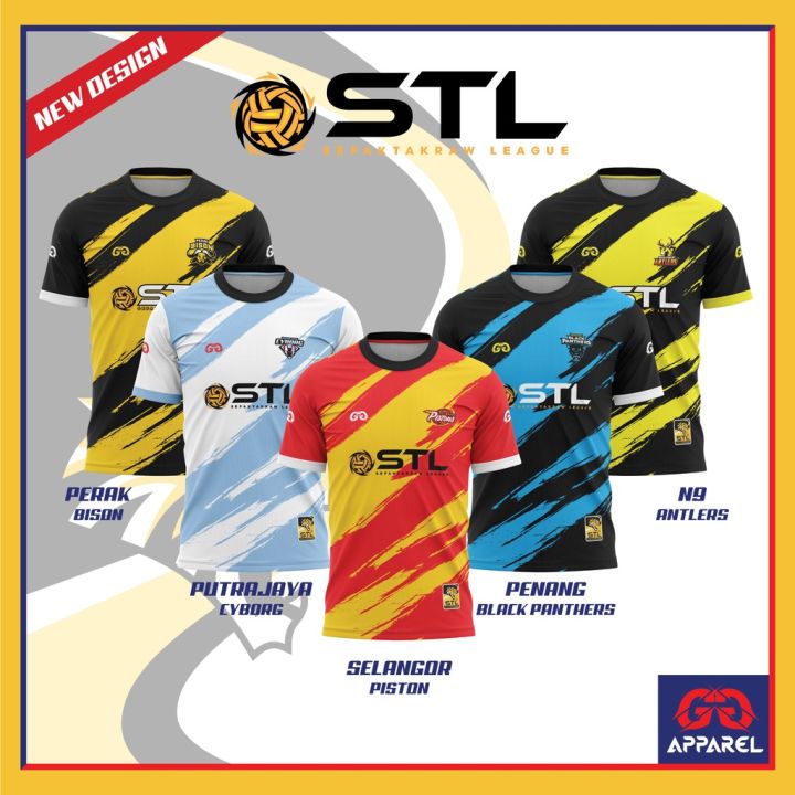 02-STL SEPAK TAKRAW LEAGUE FANS JERSEY UNISEX FULL SUBLIMATION Pattern ...