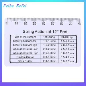 [Feibe Befei] Guitar Accessories Gauge Ruler Electric Guitar Tool For String Instruments