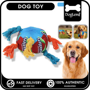 DogLemi Dog Molar Toys Squeaker Interactive Dog Balls Toy Chew Toys Bite-Resistant For Small Medium Large Dogs Stress Relief