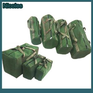 [Nicoles] Durable Thicker Canvas Tool Pouch for Electrical Tool Storage Organizer