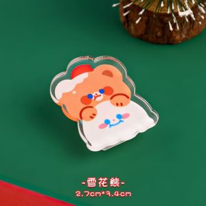 Ghim kẹp giấy kẹp tài liệu bằng nhựa hình Noel Giáng sinh siêu đẹp - TamaChan