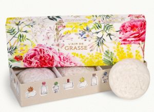 NEW Fragonard Lair de Grasse Soap Set 3 in 1 Gift Box by Senteurs de Provence since 2004
