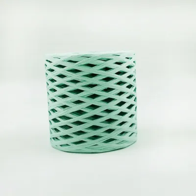 200 M/Roll 100% Raffia Straw Yarn Hand Crocheting Yarn for Diy Handmade Hats Bags Baskets Diy Natural Raffia Straw Yarn