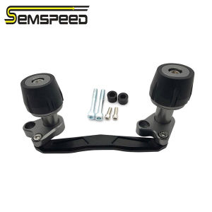 SEMSPEED Universal For Honda Forza 350 300 250 PCX 160 150 125 ADV 150 Motorcycle Rear Axle Crash Exhaust Pipe Slider