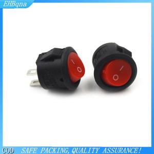 COD 10pcs 16mm Đường kính vòng thuyền Rocker Thiết bị chuyển mạch mini 2 Pin ON-OFF Rocker Thiết bị chuyển mạch 3A 250V