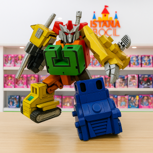 Mainan Anak Angka Berubah Jadi Robot DEFORMED NUMBER GOGO SERIES Robot Angka Robot Number 0-9