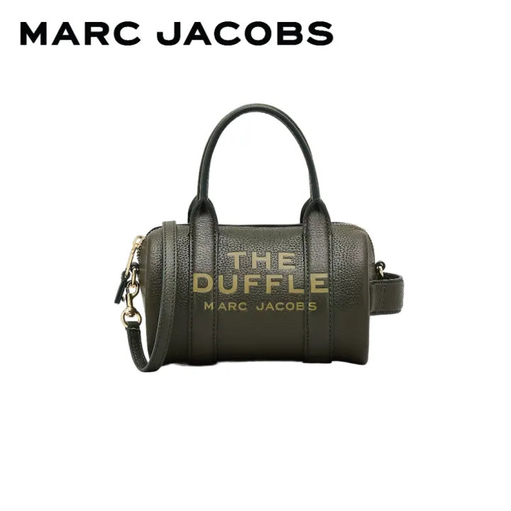 日本国内発送/関税込 Marc Jacobs Mini Duffle Bag 2S4HCR032H02 MARC JACOBS The Leather Mini Duffle Bag Black 2S4HCR032H02