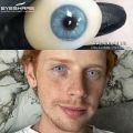 .. EYESHARE 1pair New Colored Contacts Lenses for Eyes Fashion Blue Lenses Green Contacts Lenses Yearly Brown Eyes Lens Gray Lenses .. 