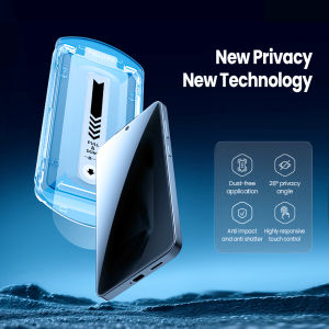 Nillkin 2.5D HD Full Privacy Glass for Samsung Galaxy S25 Plus Screen Protectors Anti Privacy Anti glare Anti reflective Five layer Protection Tempered Glass Film (Dust-free chamber)