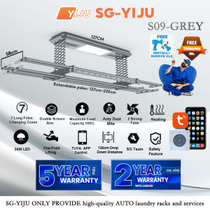 FREE Installation Automated Laundry Rack Smart Laundry System Clothes Drying Rack
