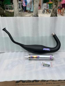 Knalpot Kobra ninja R/SS/RR Type  Medium Chamber Black Couting Original WINSPEED Perfomance