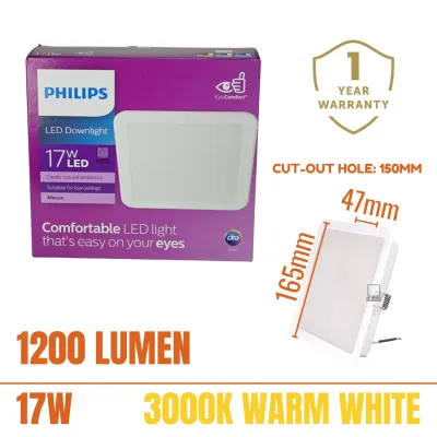 [Local Set] [3 Year Warranty] Philips Meson LED Downlight Ceiling Light 9W/13W Round/Square [Bundle Deal Available]