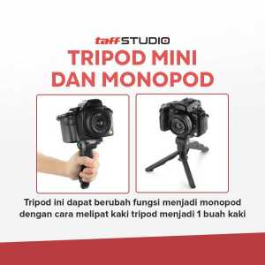 Tripod Mini Kamera Portable Universal Monopod 16cm