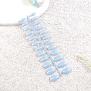 Nail - Bộ móng giả 24 móng họa tiết hoa và ánh kim loại phù hợp cho trang trí móng tay đi chơi dự tiệc sang trọng xinh xắn