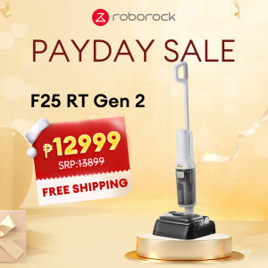 【NEW】Roborock F25 RT GEN 2  Wet and Dry Cordless Vacuum Cleaner 20KPa Suction Power Self-Cleaning & Drying 180°Lie-Flat Reach Low Space ＜1mm floor Edge-clean