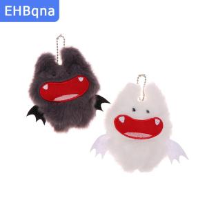 [COD] EHBqna SPORTS พวงกุญแจตุ๊กตาปิศาจน้อยพวงกุญแจตุ๊กตายัดไส้พวงกุญแจรถกระเป๋าเป้สะพายหลังของตกแต่งของขวัญสำหรับเด็ก
