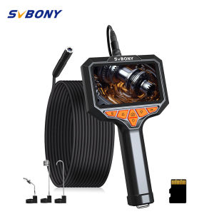 SVBONY SM501 Industrial Endoscope Camera 4.3-inch IPS Display Screen 2.0MP Camera IP67 Waterproof  5m/16.5ft Connector Cable  for Industrial Vehicle Maintenance Home Maintenance Car Repair Pipeline Vehicle Inspection