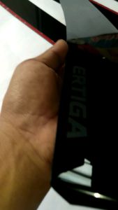 Talang Air Suzuki Ertiga Lama 2013 2014 2015 model slim flat datar