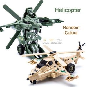 Children toys Push to go Transform Tank /  Armored Car / Helicopter / Dinosaur Mainan Budak Kereta Kebal Helikopter Dinasour