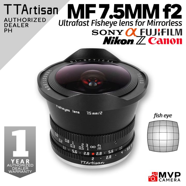 TTARTISAN APS-C Large Aperture Cameras Lens Fisheye TT