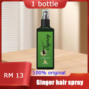 Ginger Hair Growth essence Ginger Hair Care essence Anti Hair Loss spray Hair Regeneration essence 120ML Prevention Hair Loss Nourishing Hair Mild Skin Free Personal Care