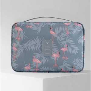 Gratis Ongkir - Tas Make Up Monopoly Lucu / Multi Pouch Travel Organizer / Tas Kosmetik Travel Bag Pouch