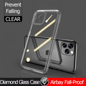 Not Yellowing: CrashStar HD Transparent Shockproof Hard Phone Case