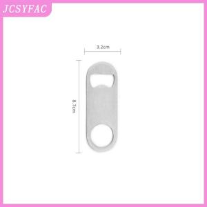 JCSYFAC Mini Durable Beer Bottle Opener Stainless Steel Flat Speed Bottle Cap Opener