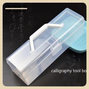 [COD] Brush Storage Box Calligraphy Toolbox Utensils Portable Art Storage Box