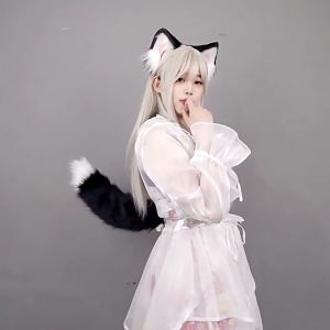 One Size Artificial Animal Tails Faux Furs Foxes Costume Tail Children Halloween Christmas Party Cosplays Costume Tail