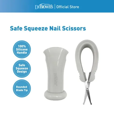 Dr. Brown’s™ Baby Safe Squeeze Nail Scissors