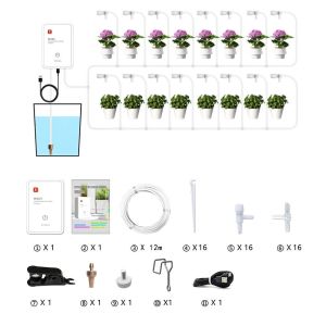 Tuya Smart Wifi Garden Control Watering Device Automatic Water Drip Irrigation Watering System Kit WIFI Mobile APP Control
