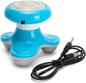 Electric Handled Wave Vibration Massager Body MassagerElectric Massager (English blue)