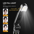 Portable 4 IN 1 Wireless Bluetooth Adjustable Selfie Stick Tripod With LED Light Stand Compatible With Any Phone. 