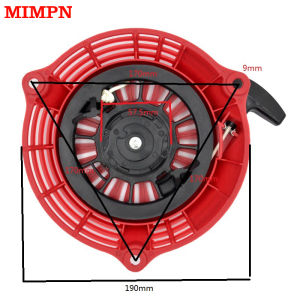 [ Customized Processing ]9 Hole 160 Mower Pull Plate Starter Suitable 135HRU19 Gasoline Engine