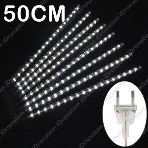 LED star and moon curtain lights bedroom decoration string lights size stars plug-in Christmas day arrangement hanging lights Lampu Raya AC Powered 8 Tube solar LED Meteor Shower Light outdoor solar string lights Christmas Falling Rain Icicle