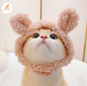 Rennas Cat Hat Soft Cotton Pet Hat Cat Costume For Cats Dog Hat Pet Costume Cat Clothes For Cats
