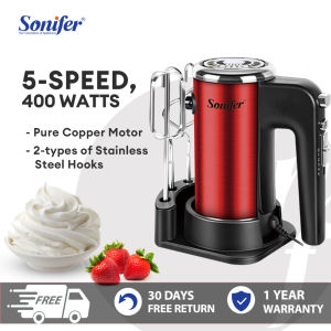 Sonifer Portable Electric Hand Mixer Electric Mixer For Baking Egg Beater Mixer Home Kitchen Tool