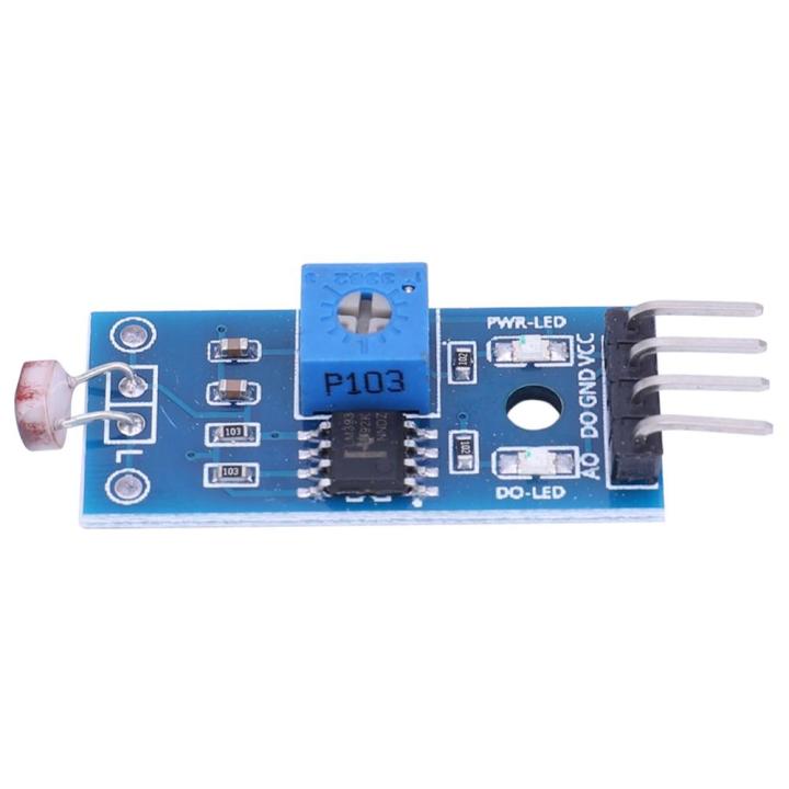 4Pin Sensitivity Light Sensor Module 3.5V-5V LM393 Light Sensitive ...