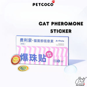 PetCoCo 🐾 A+ Pets Pheromone Cat Comforter 8pcs Feliway Cat Travel Essential | A+Pets猫咪情绪安抚费利蒙面部信息素防应激陌生环境爆珠贴