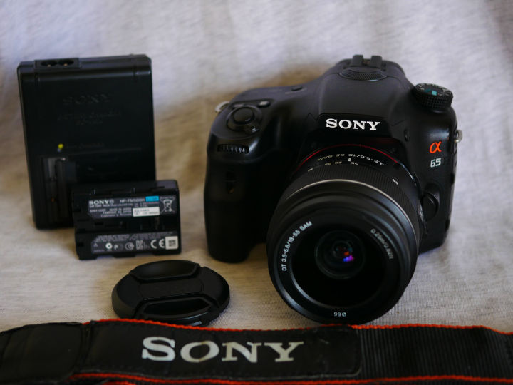 Sony Slt A65v Sony Alpha 65 Camera Sony Alpha SLT-A65 Kit DT 18