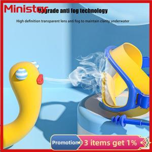 Ministar 2025 Large Frame Swimming Goggles For Kids High Quality Antifog Swim Glasses Waterproof HD Swim Eyewear Swim Equipment