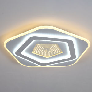 LED Ceiling Lamp In Living Room Jianyue Indoor Decoration Lamps Love Bedroom Study Black And White Chandelier
