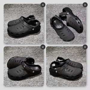 Crocs Mens Yoken Half Drag Sandals OEM