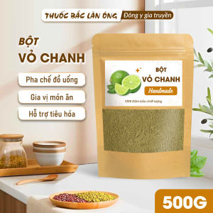 Bột vỏ chanh khô nguyên chất 500g (Tốt cho tiêu hóa kháng khuẩn)
