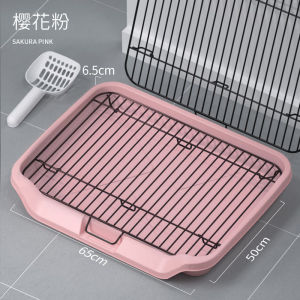 Pee Tray For Dogs Dogs Indoor Toilet Pee Training Dog Litter Pad Training Pan Pee Pad Small Large Dog Bedpan Bichon Dedicated Dog Toilet Tray 狗厕所