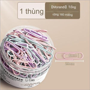 [HCM] Hộp 160 Ghim giấy nhiều màu tiện dụng Set Ghim kẹp giấy đa năng màu sắc tiện lợi văn phòng phẩm -Cozy520