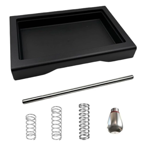 Stainless Steel Tube And Spring Kit With Low Profile Drip Tray For Espresso Machine Coffee Maker Replacement Accessories
